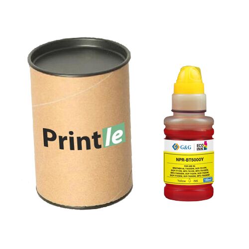Brother-BT5000Y Brother BT5000Y yellow 100ml (Printle) - Image 1