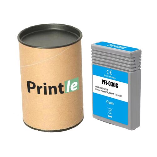 Canon PFI-030C (3490C001) cyan 55ml (Printle) - Image 1