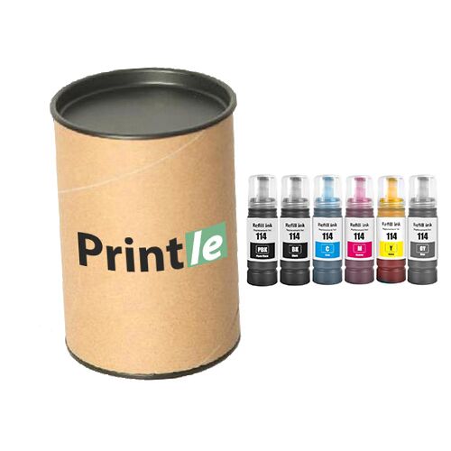 Epson 114 kassettide komplekt c/m/y/bk/pbk/gy (Printle) - Image 1