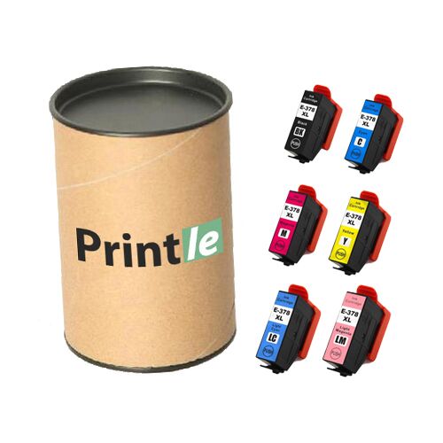 Epson-378XL Epson 378XL kassettide komplekt c/m/y/bk/lc/lm (Printle) - Image 1