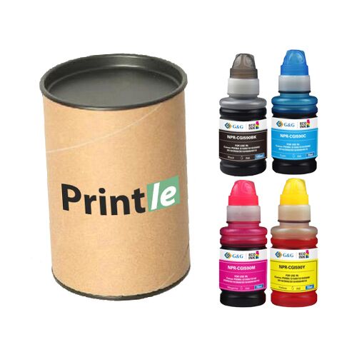 Canon GI-590 kassettide komplekt c/m/y/bk (Printle) - Image 1
