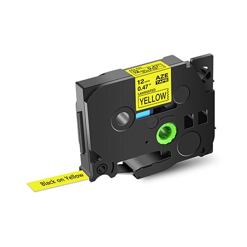 Brother analoogkleeplint yellow/black TZE-631 (12mm) - Image 1