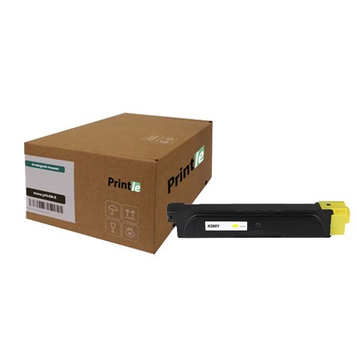 Kyocera-TK-590Y-1T02KVANL0 Kyocera TK-590Y (1T02KVANL0) yellow 5000 pages (Printle) - Image 1
