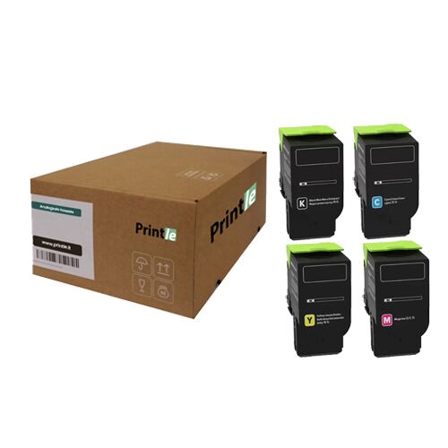 Lexmark 75M2H kassettide komplekt c/m/y/bk (Printle) - Image 1