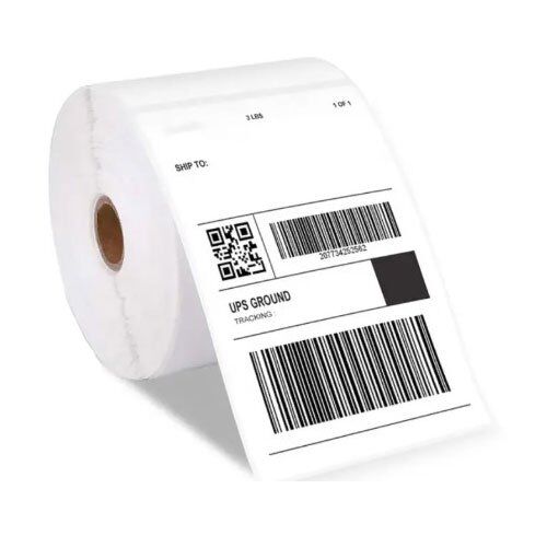 Termo kleebisetiketid 100x150, saadetiste etiketid (350 tk) - Pilt 1