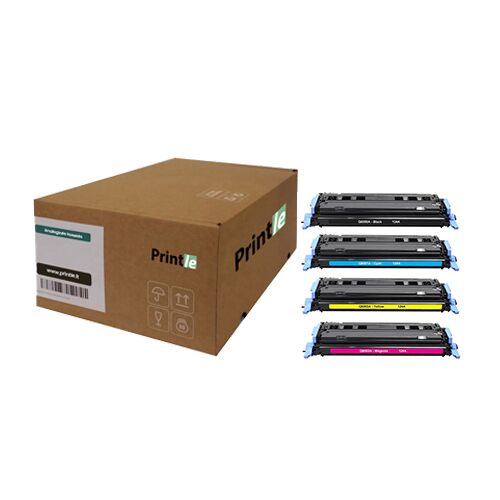 Q6000A-Q6001A-Q6003A-Q6002A HP 124A kassettide komplekt c/m/y/bk (Printle) - Image 1
